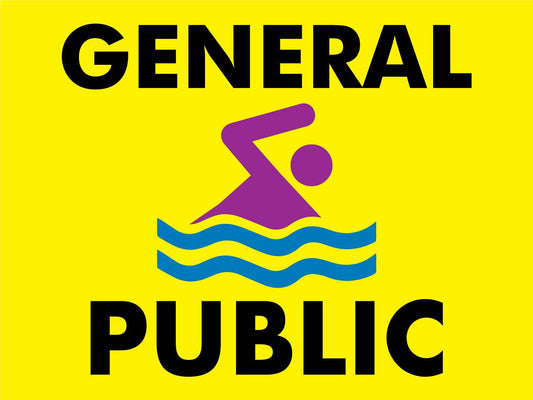 General Public Sign