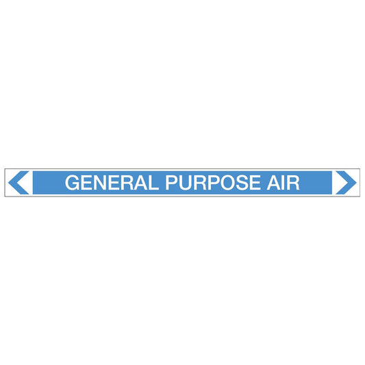 Air - General Purpose Air - Pipe Marker Sticker