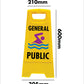 Yellow A-Frame - General Public