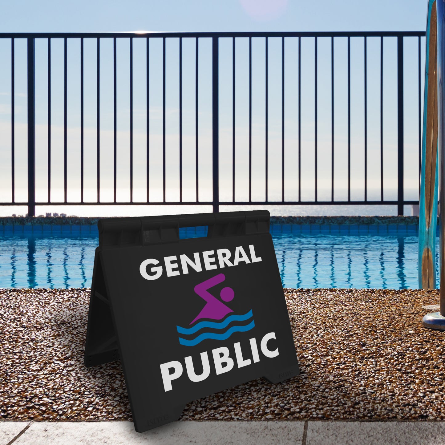 General Public - Evarite A-Frame Sign