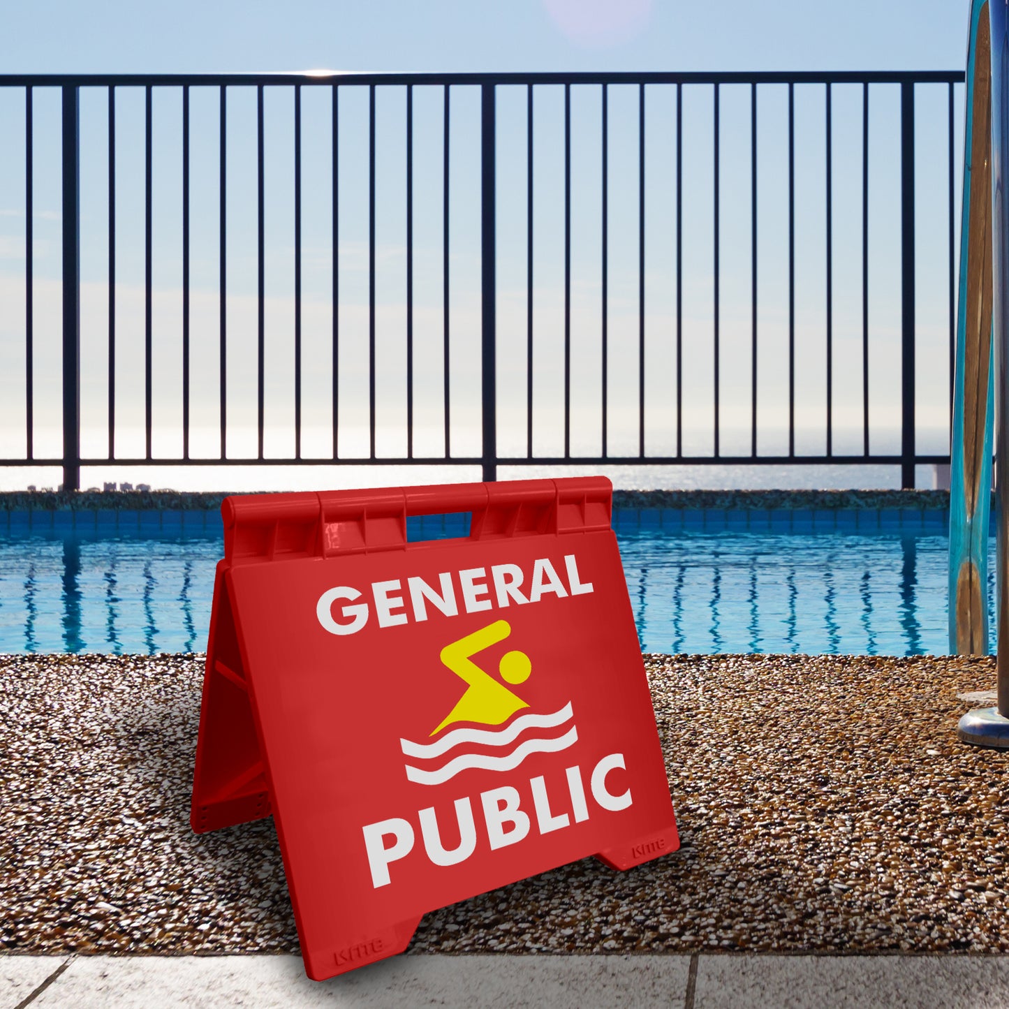 General Public - Evarite A-Frame Sign