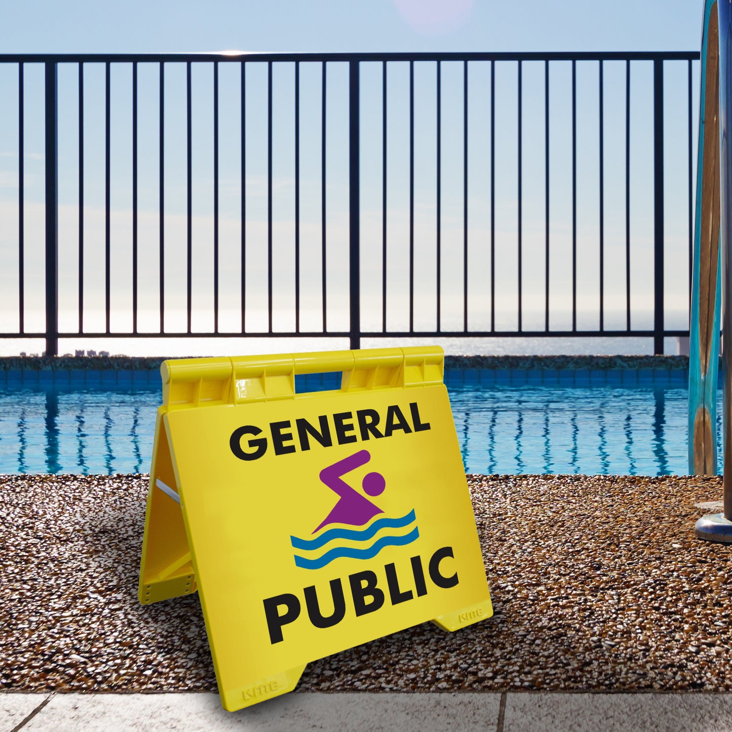 General Public - Evarite A-Frame Sign