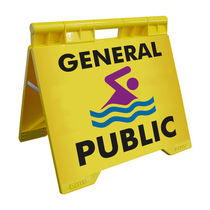 General Public - Evarite A-Frame Sign