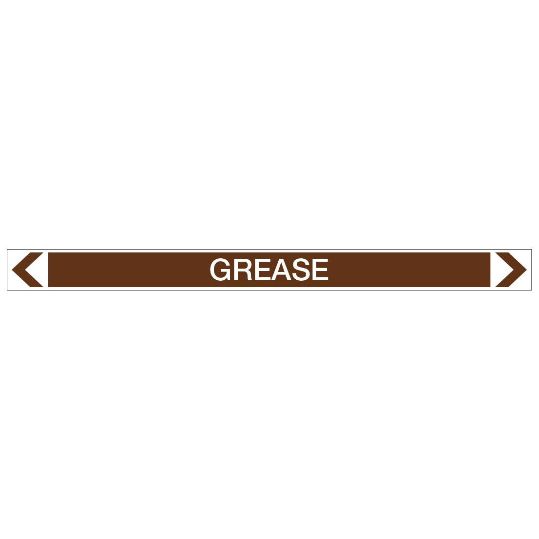 Oils - Grease - Pipe Marker Sticker – New Signs