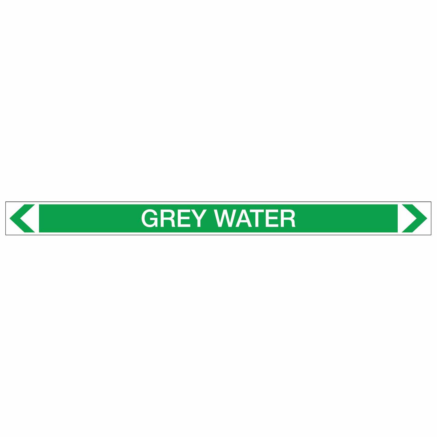 Water - Grey Water - Pipe Marker Sticker