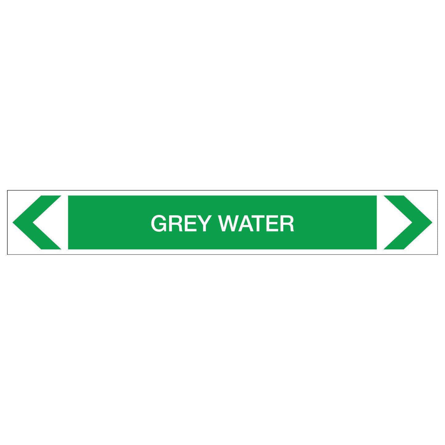 Water - Grey Water - Pipe Marker Sticker