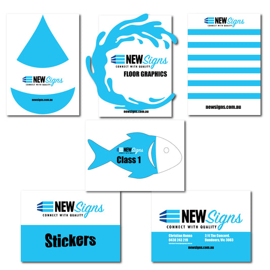 New Signs Sample Packs