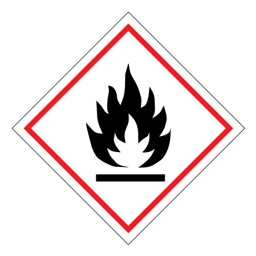 Hazchem Flame - Sticker