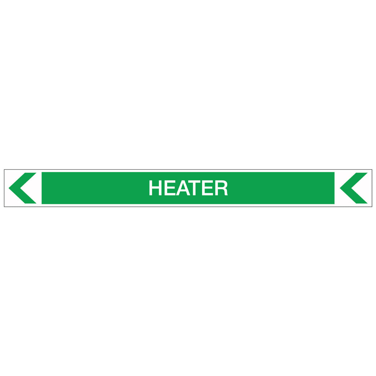 Pool/Spa - Heater (Left) - Pipe Marker Sticker – New Signs