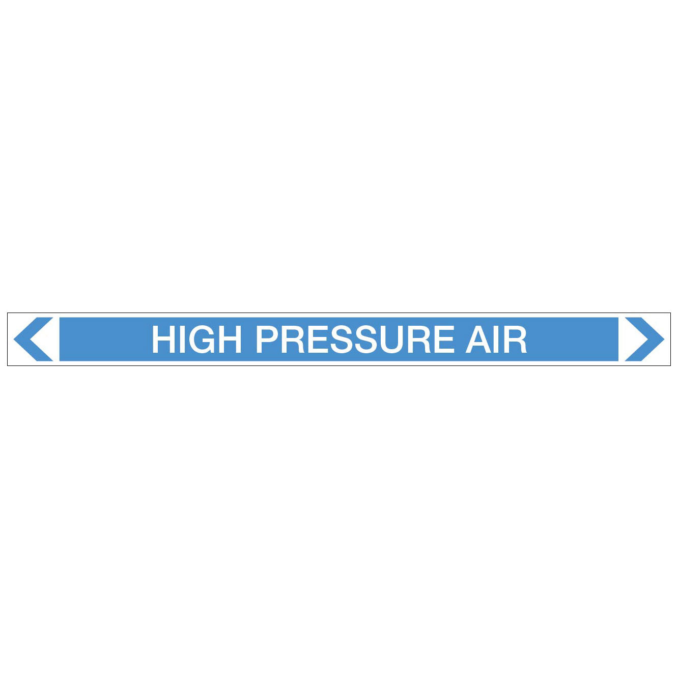Air - High Pressure Air - Pipe Marker Sticker
