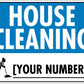 House Cleaning Sign