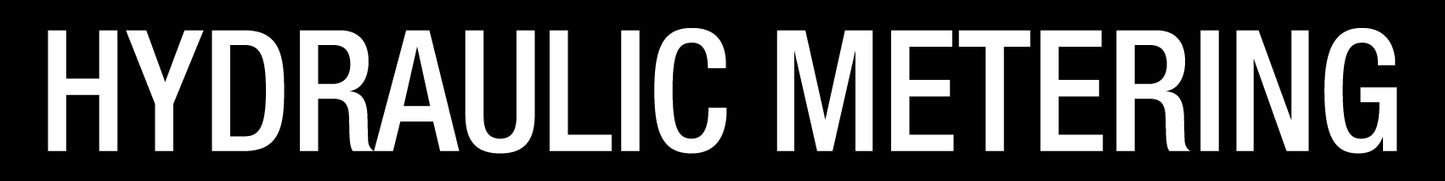Hydraulic Metering- Statutory Sign