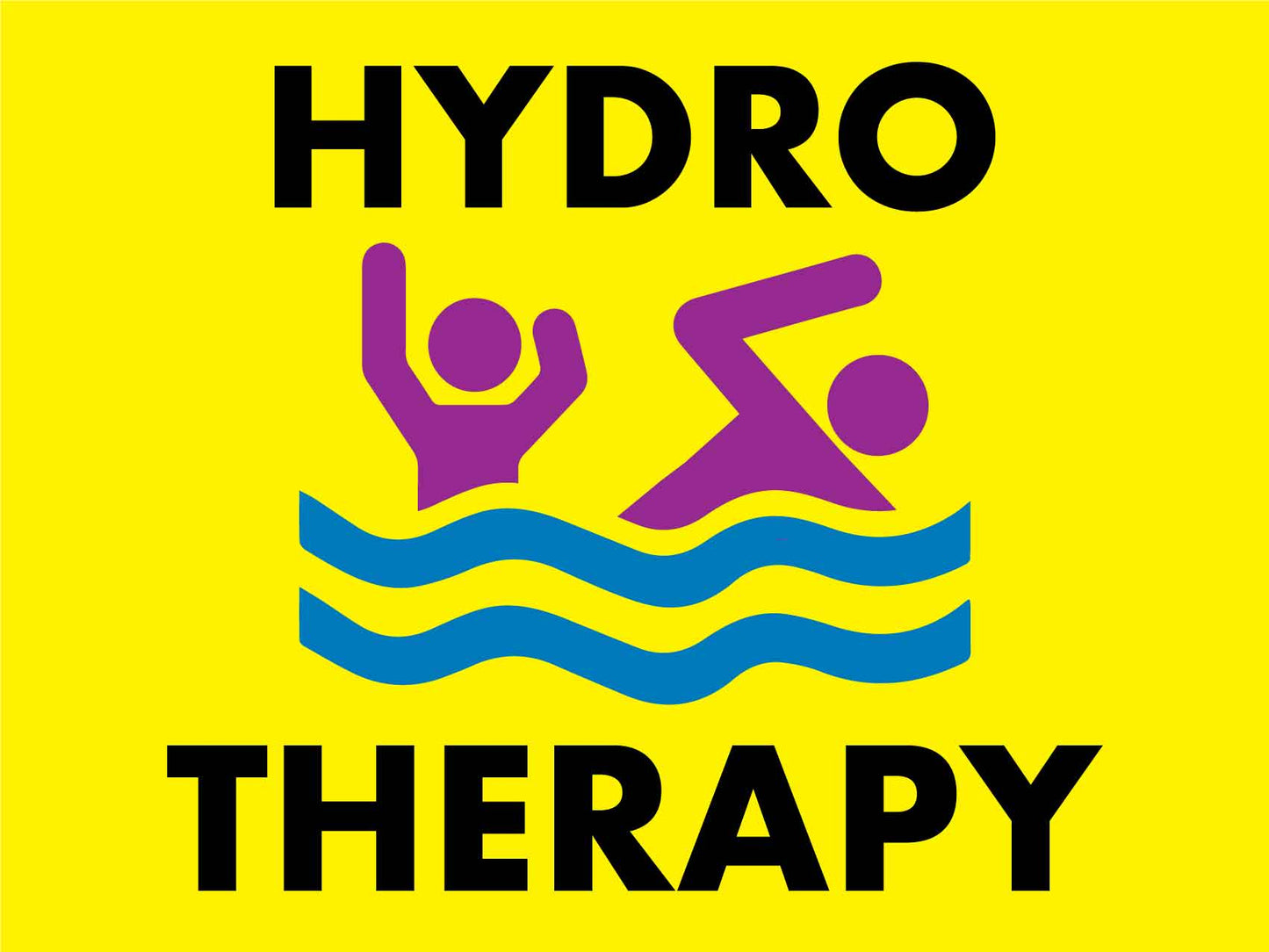 Hydro Therapy Sign