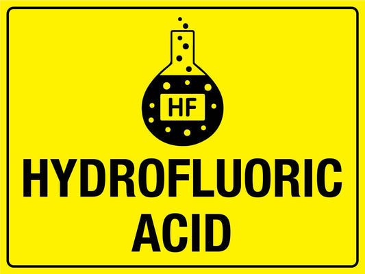 Hydrofluoric Acid Sign