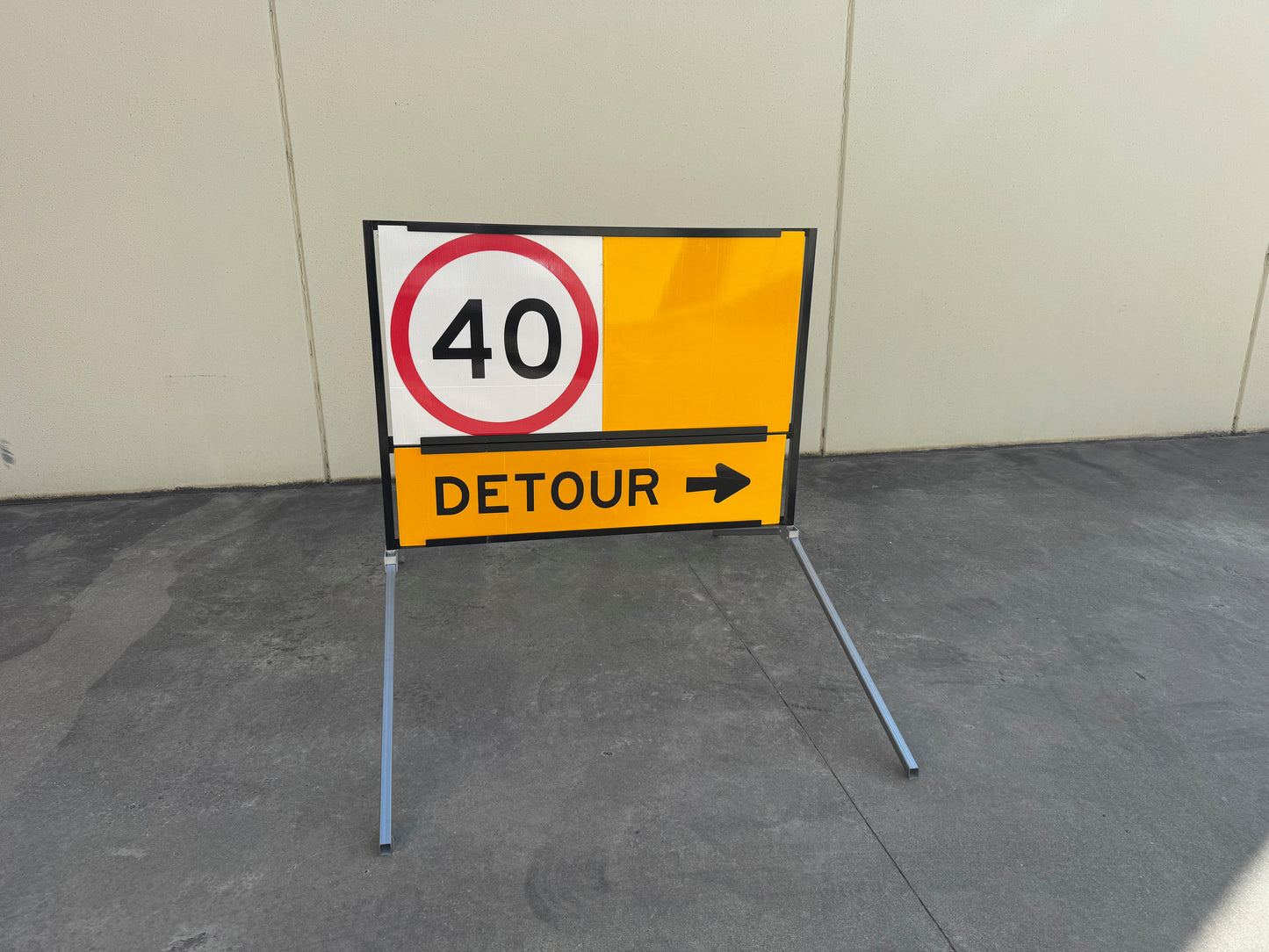 Multi Message Frame Bi Pod Legs  - 1 Pair