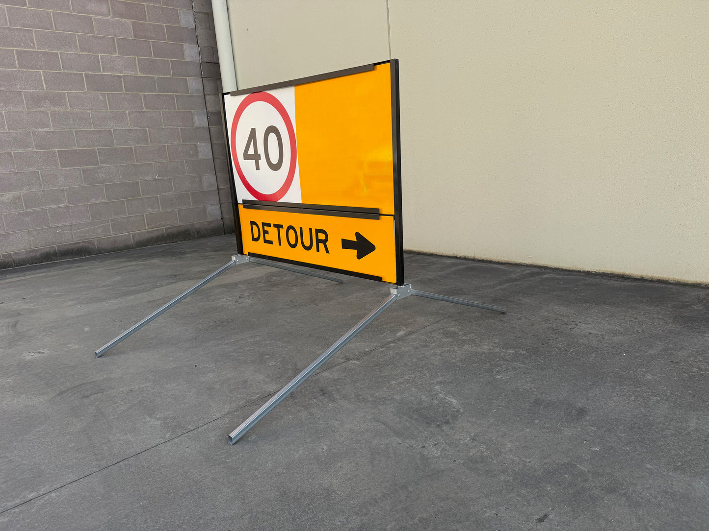 Multi Message Frame Bi Pod Legs  - 1 Pair