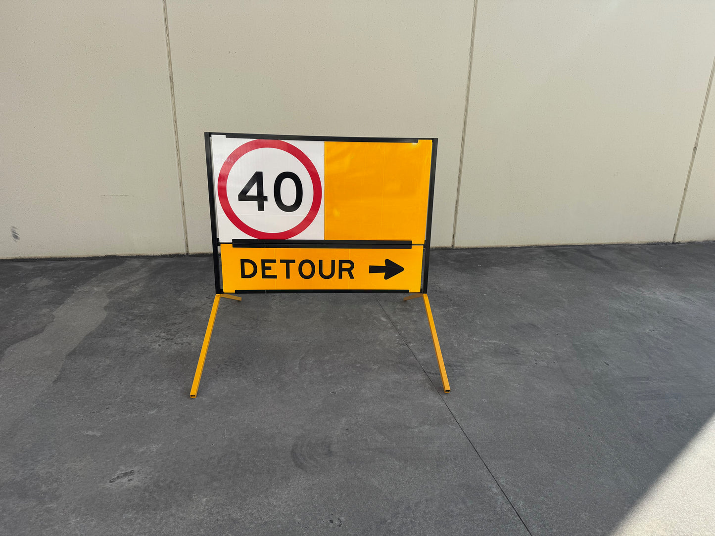 Multi Message Frame Bi Pod Legs - Non Folding - 1 Pair