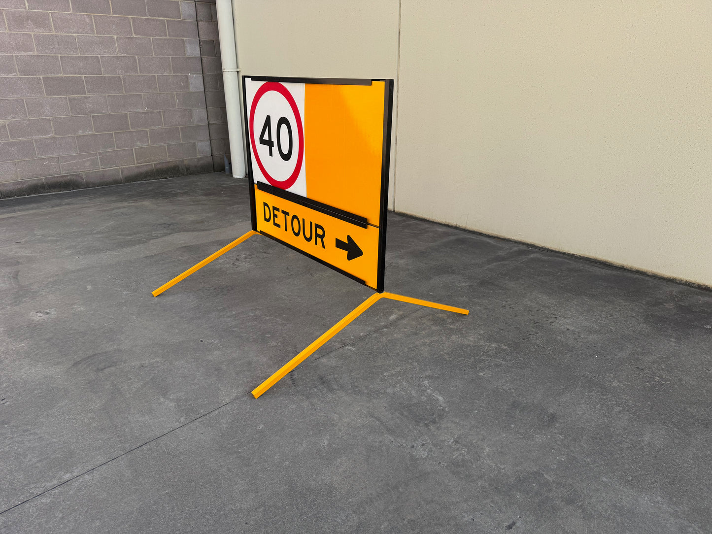 Multi Message Frame Bi Pod Legs - Non Folding - 1 Pair