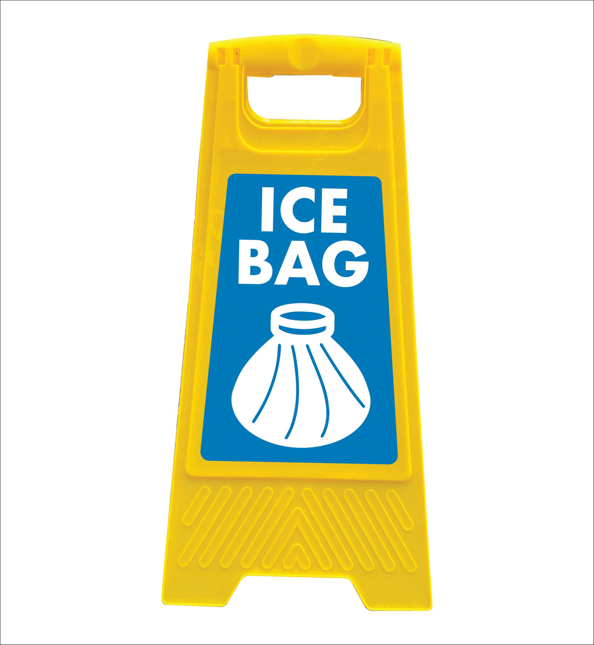 Yellow A-Frame - Ice Bag – New Signs