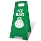 Green A-Frame - Ice Bag