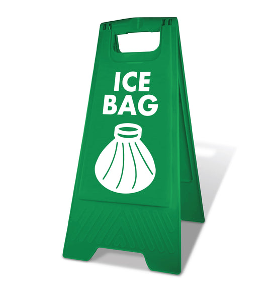 Green A-Frame - Ice Bag