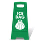 Green A-Frame - Ice Bag