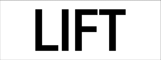 LIFT - Statutory Sign