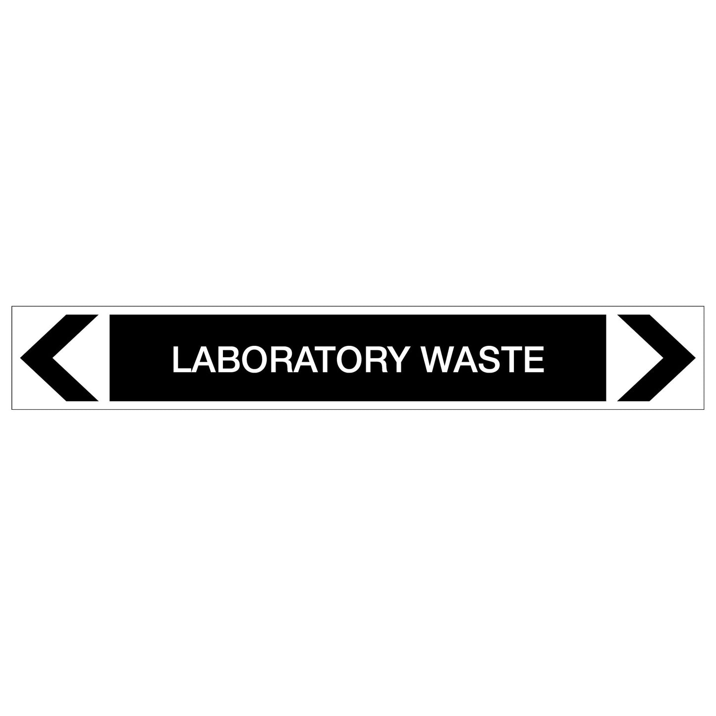 Miscellaneous - Laboratory Waste - Pipe Marker Sticker