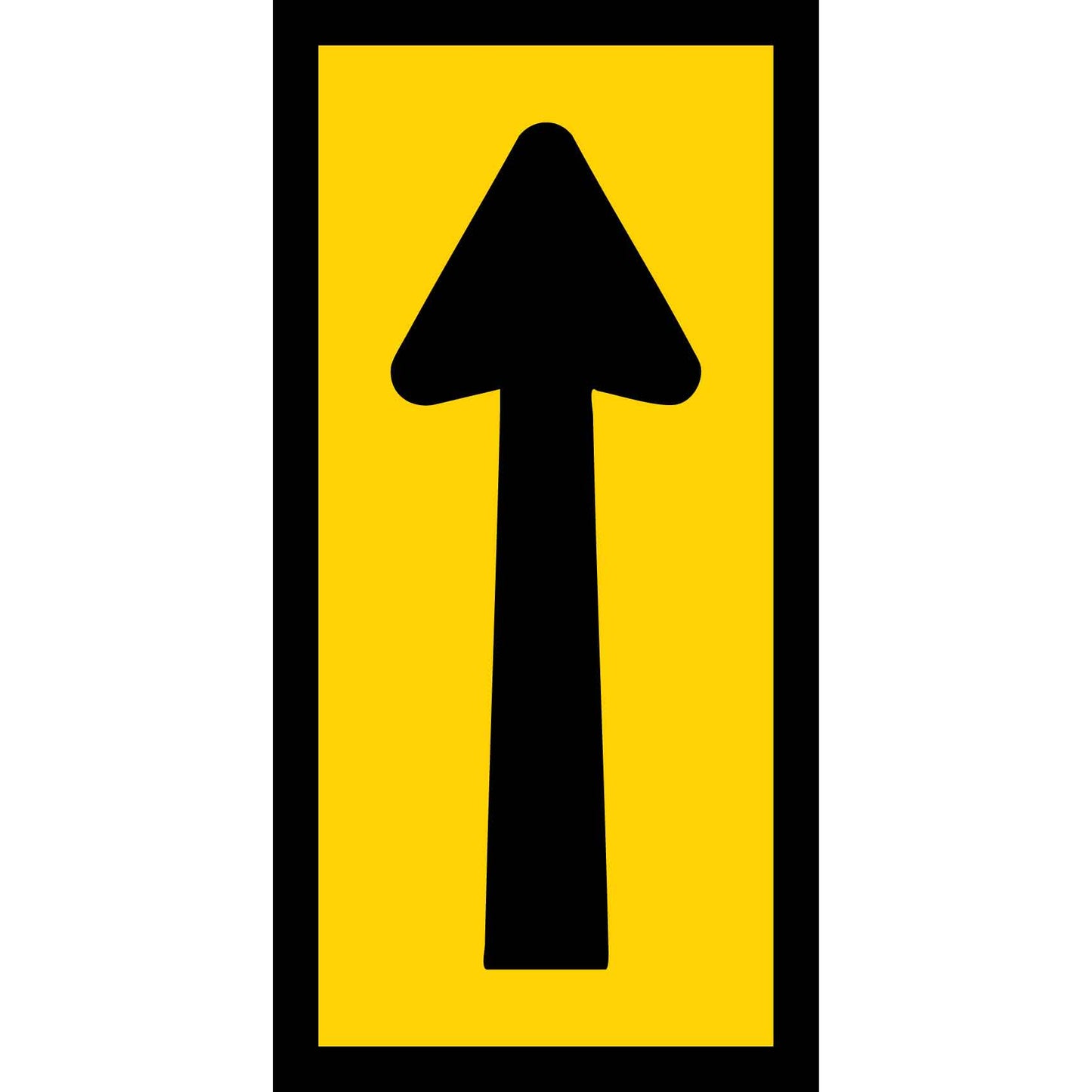 Lane Ahead Multi Message Traffic Sign 300mm x 600mm