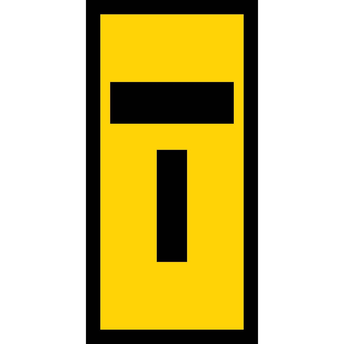 Lane Closed Multi Message Traffic Sign 300mm x 600mm