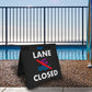 Lane Closed - Evarite A-Frame Sign