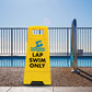 Yellow A-Frame - Lap Swim Only