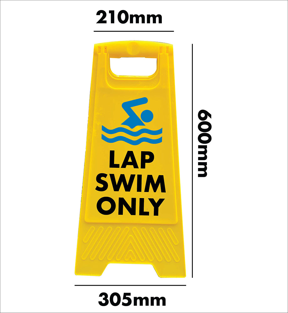 Yellow A-Frame - Lap Swim Only