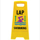 Yellow A-Frame - Lap Swimming