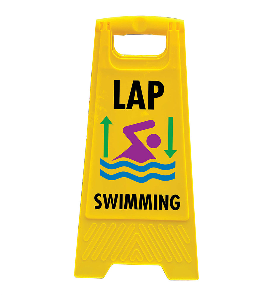 Pool Ramp Sign Pool Portable Signage – New Signs