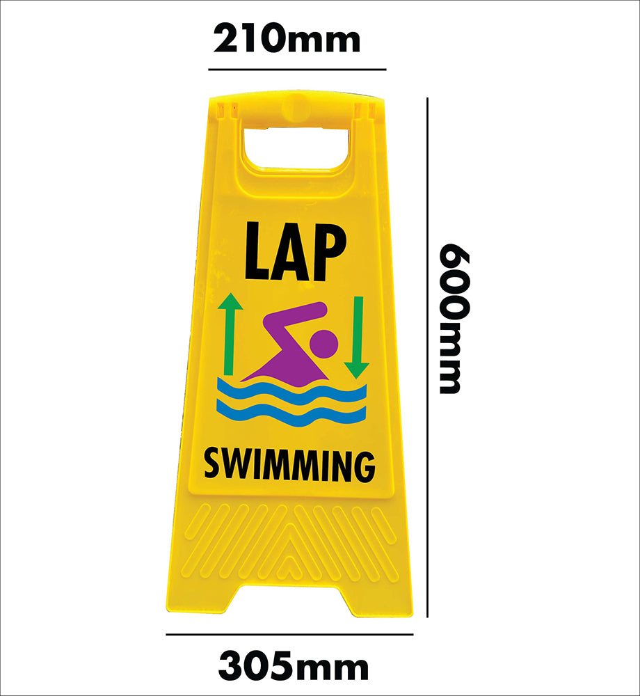 Yellow A-Frame - Lap Swimming