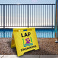 Lap Swimming - Evarite A-Frame Sign