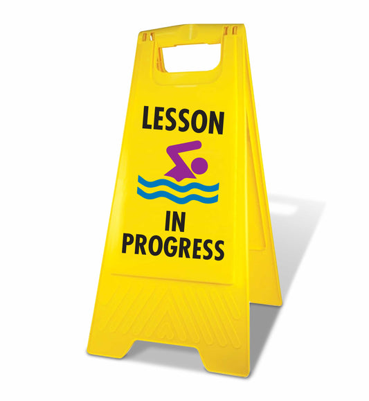 Yellow A-Frame - Lesson In Progress