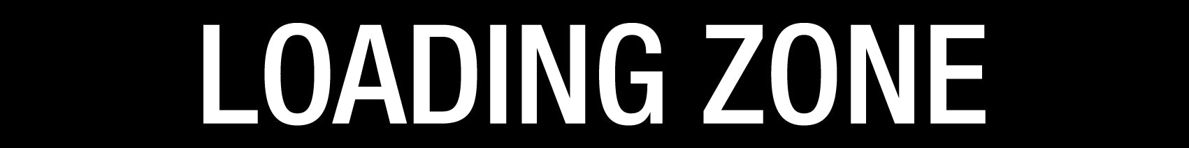 Loading Zone - Statutory Sign – New Signs