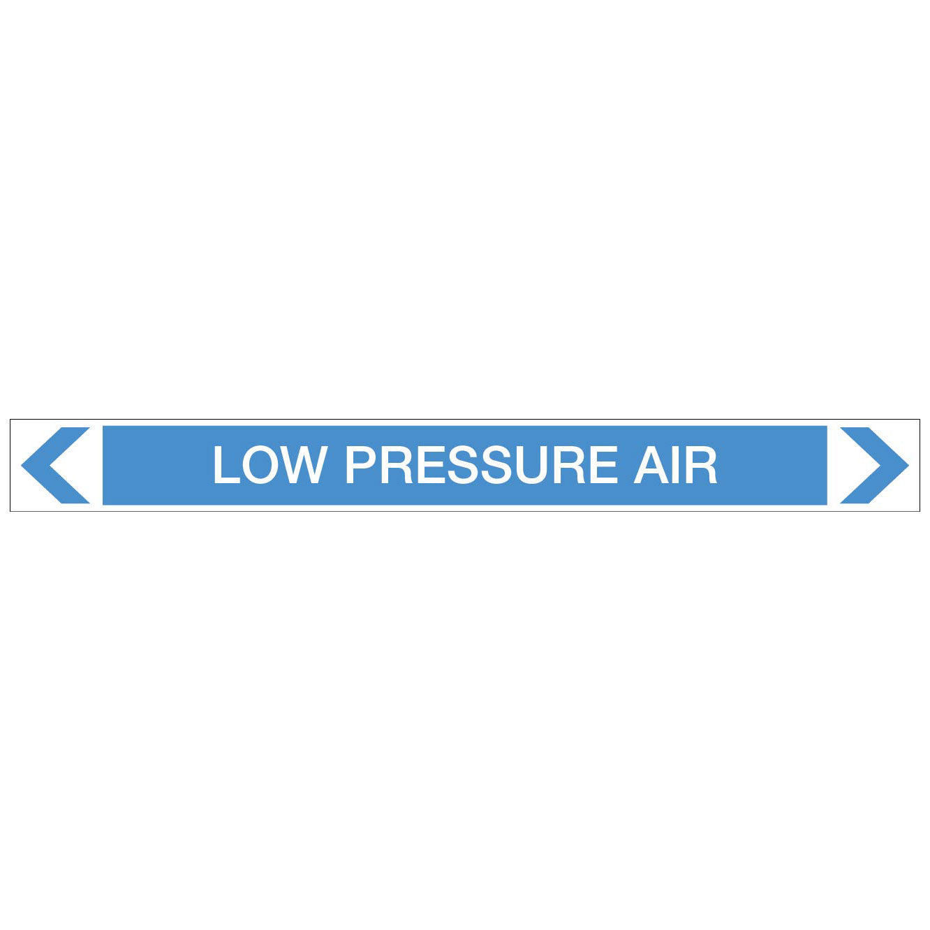 Air - Low Pressure Air - Pipe Marker Sticker