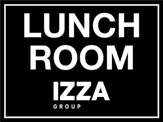 IZG Lunch Room 300mm x 225mm  Sign