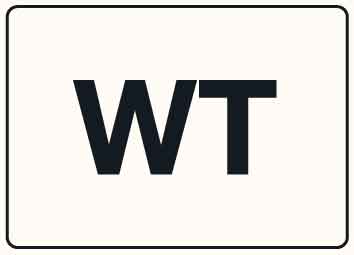 MB WT Sign 125mm x 90mm