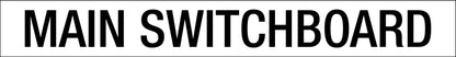 Main Switchboard - Statutory Sign