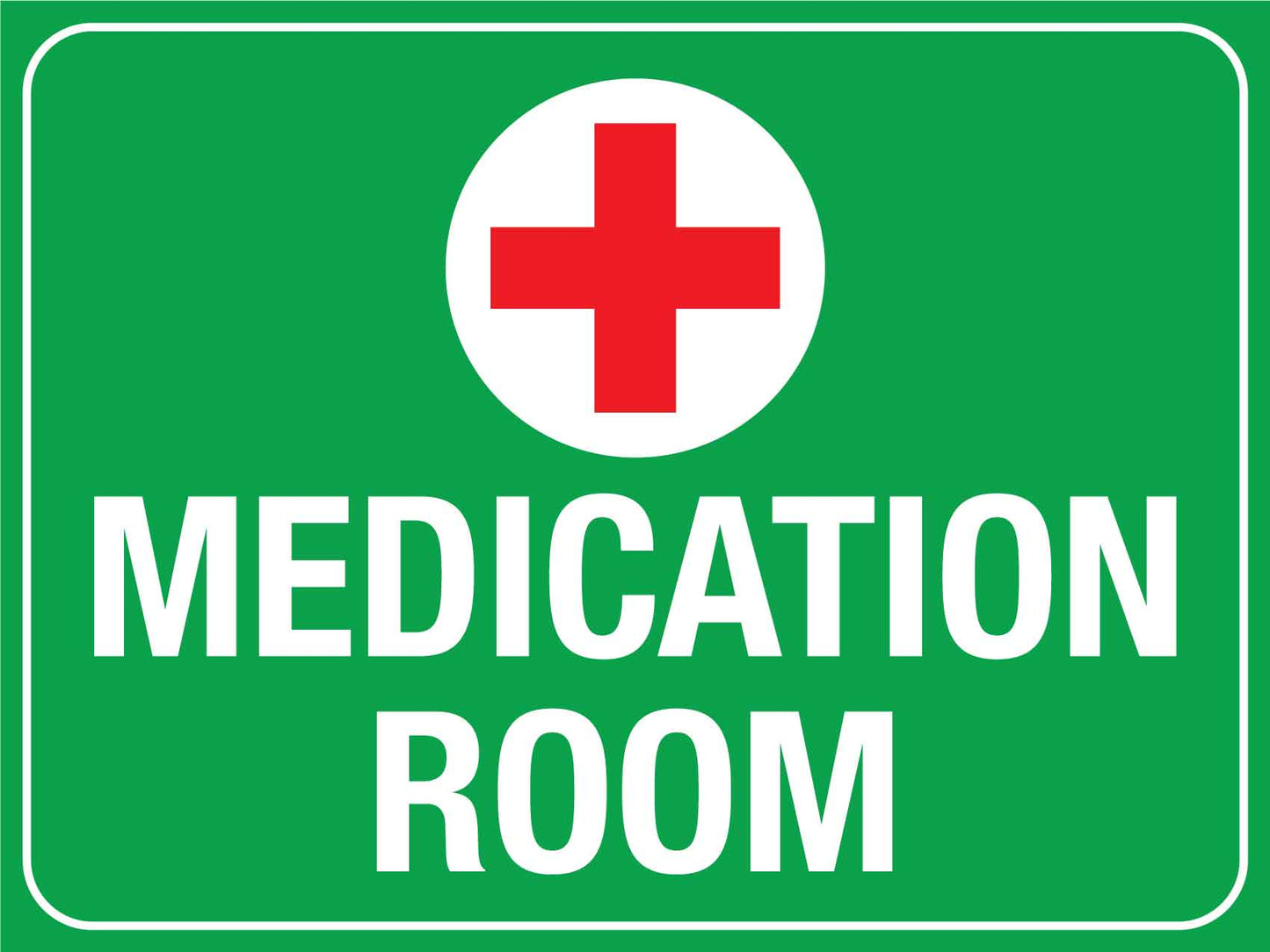 Medication Room Sign