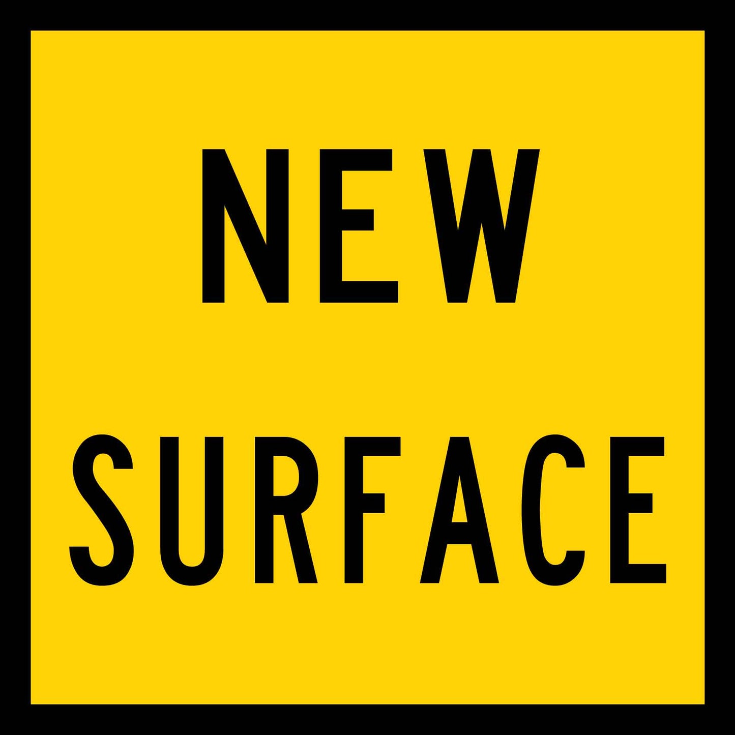 New Surface Multi Message Reflective Traffic Sign