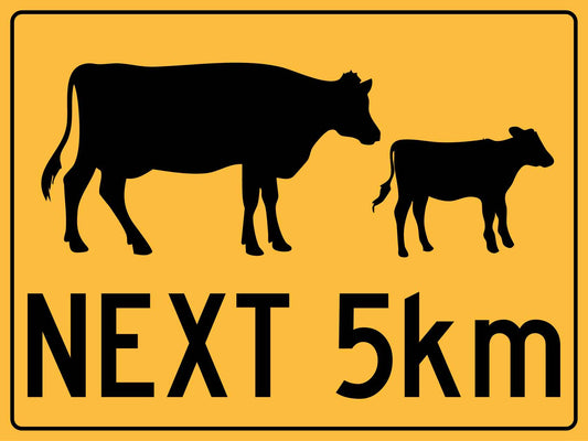 Next 5km Sign
