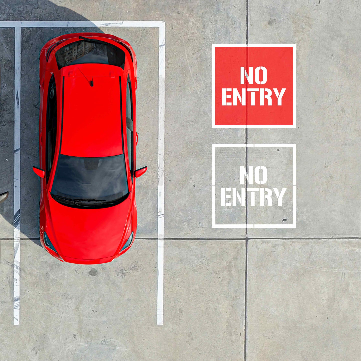 Outline - Aluminium Composite Stencil