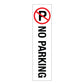 No Parking -  Corflute Bollard Cover