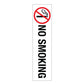 No Smoking - Corflute Bollard Cover