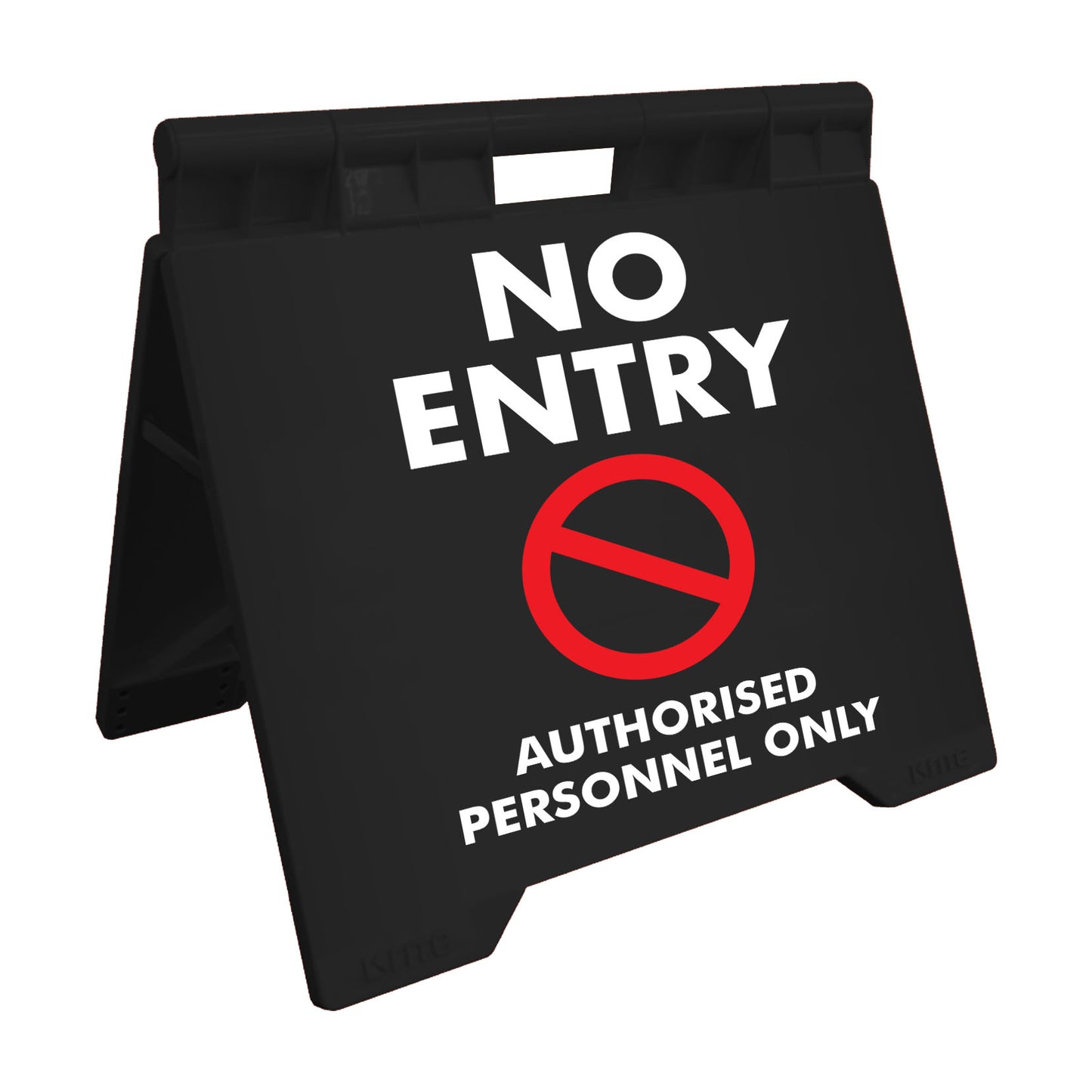 No Entry Authorised Personnel Only - Evarite A-Frame Sign